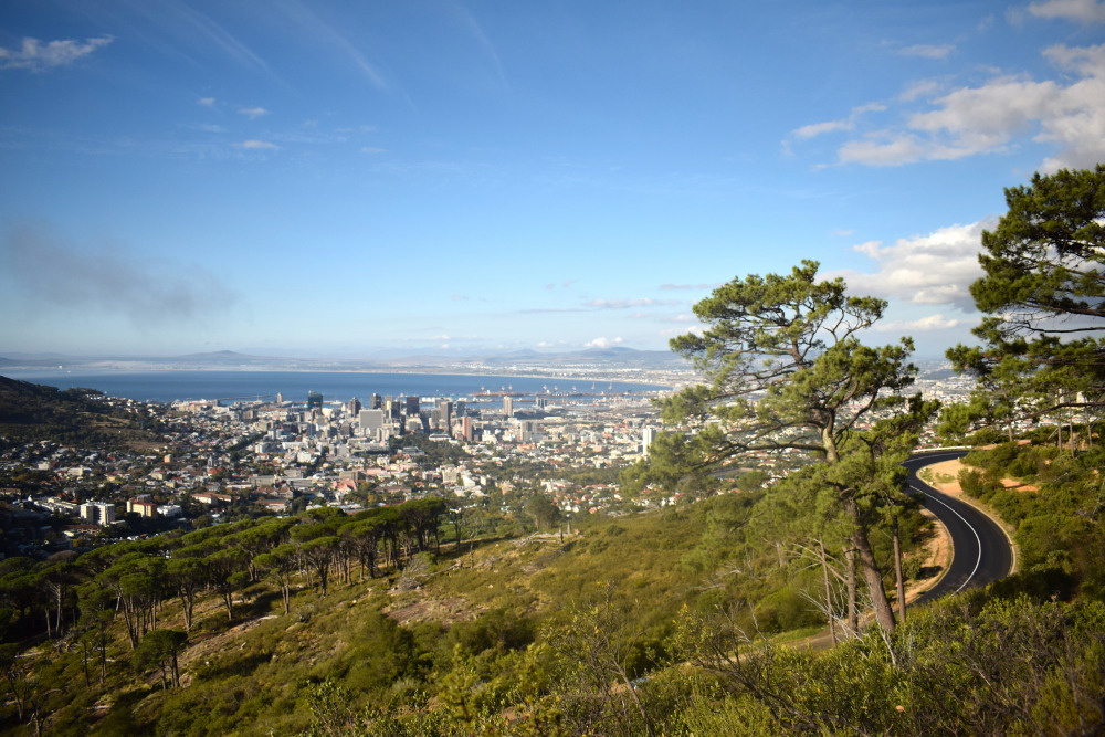 View of Cape Town city