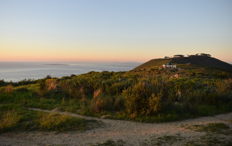 signal hill sunset